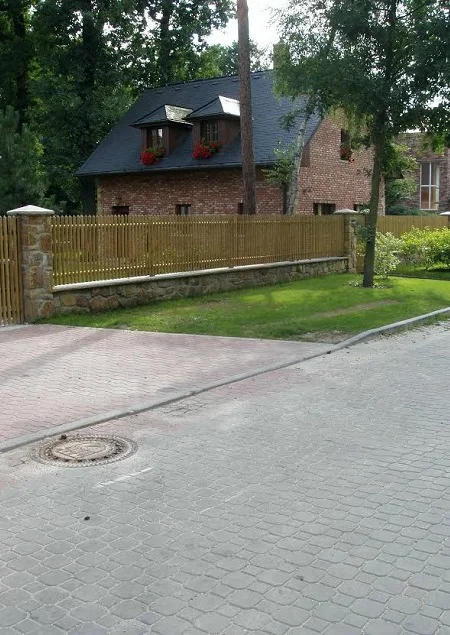 Zámková dlažba dekor