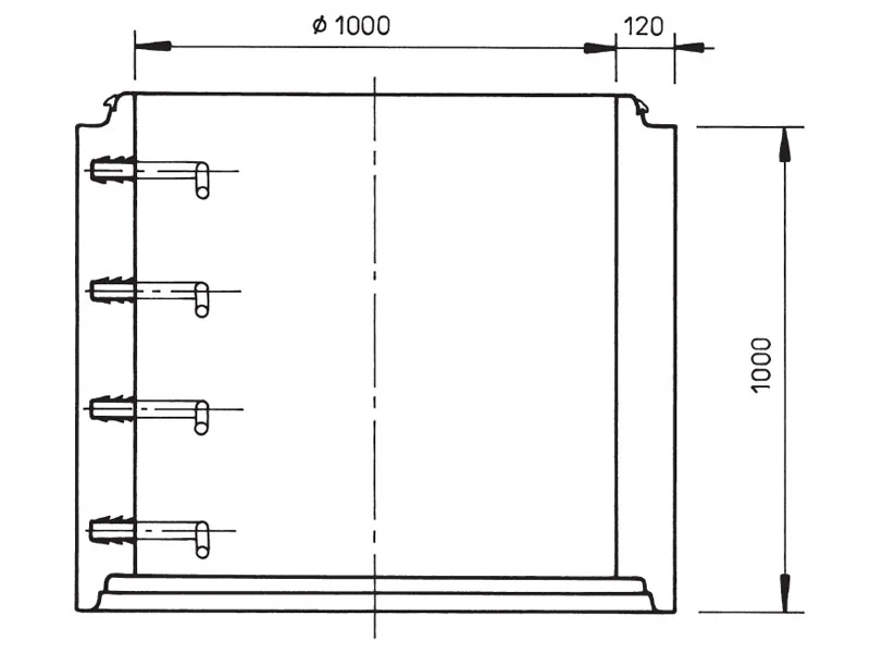Tloušťka stěny 120 mm