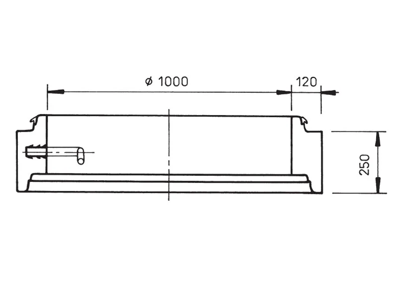 Tloušťka stěny 120 mm