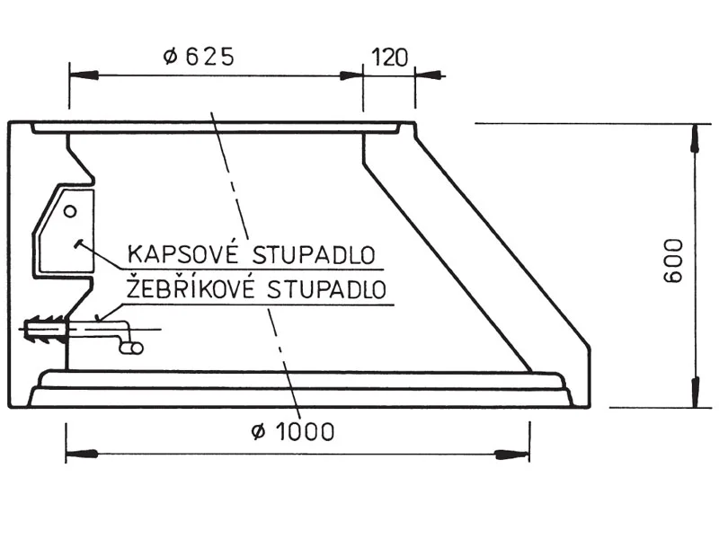 Tloušťka stěny 120 mm