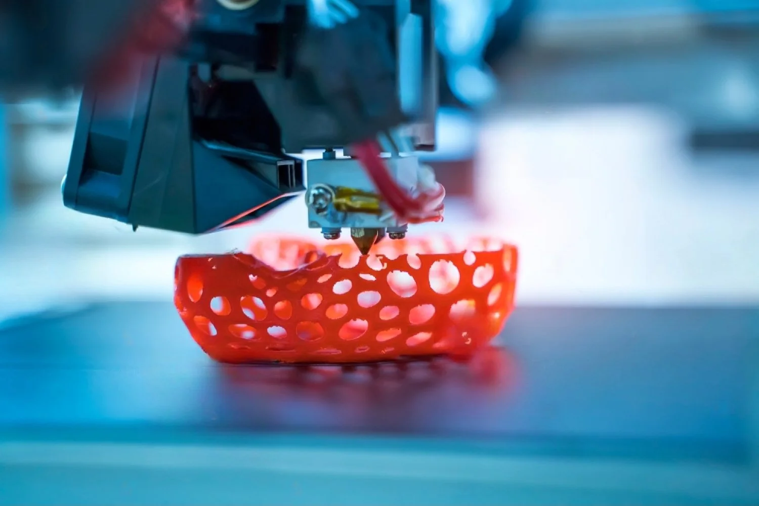 3D tisk umožňuje vytváření složitých a jedinečných tvarů